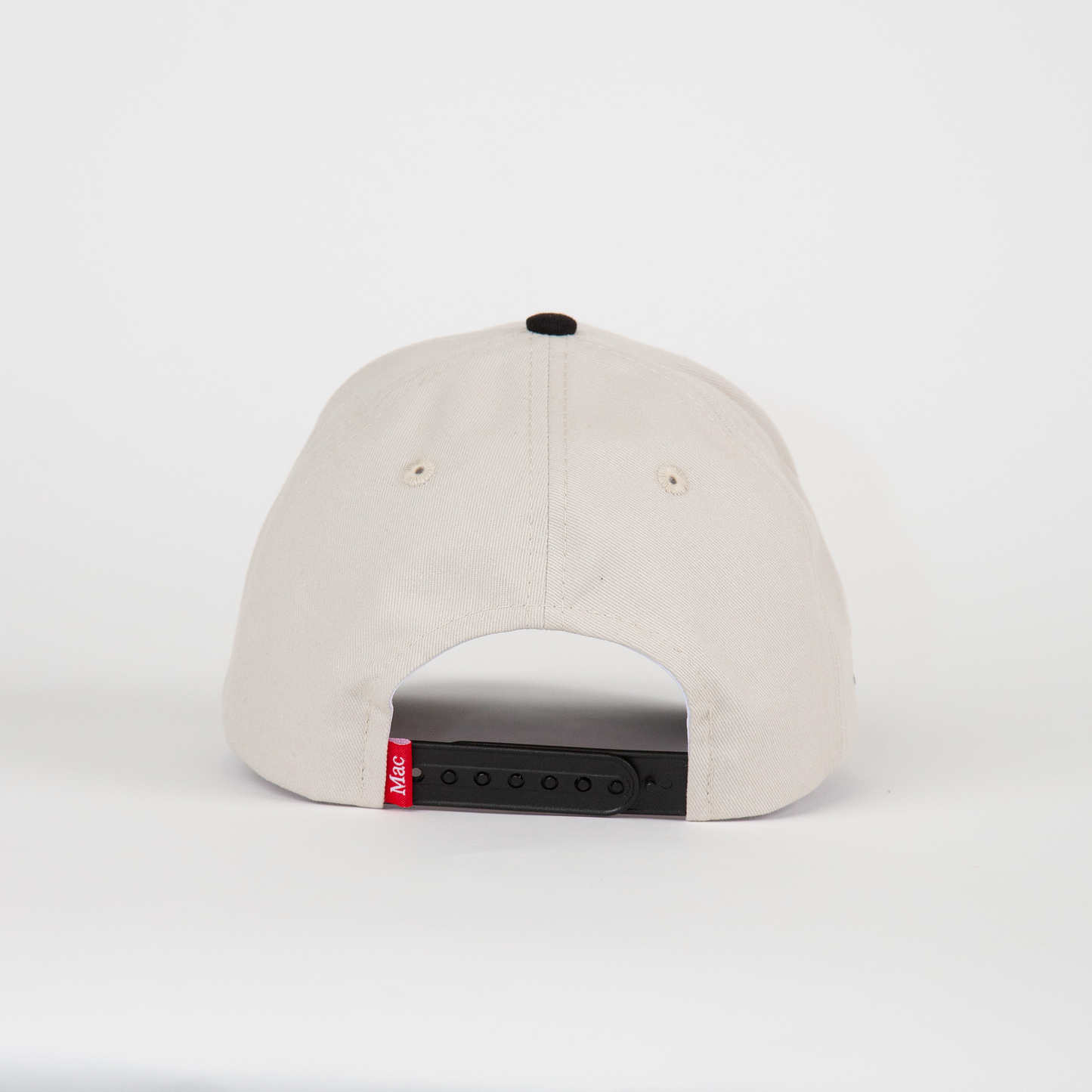 Black & Cream Birdie Snapback