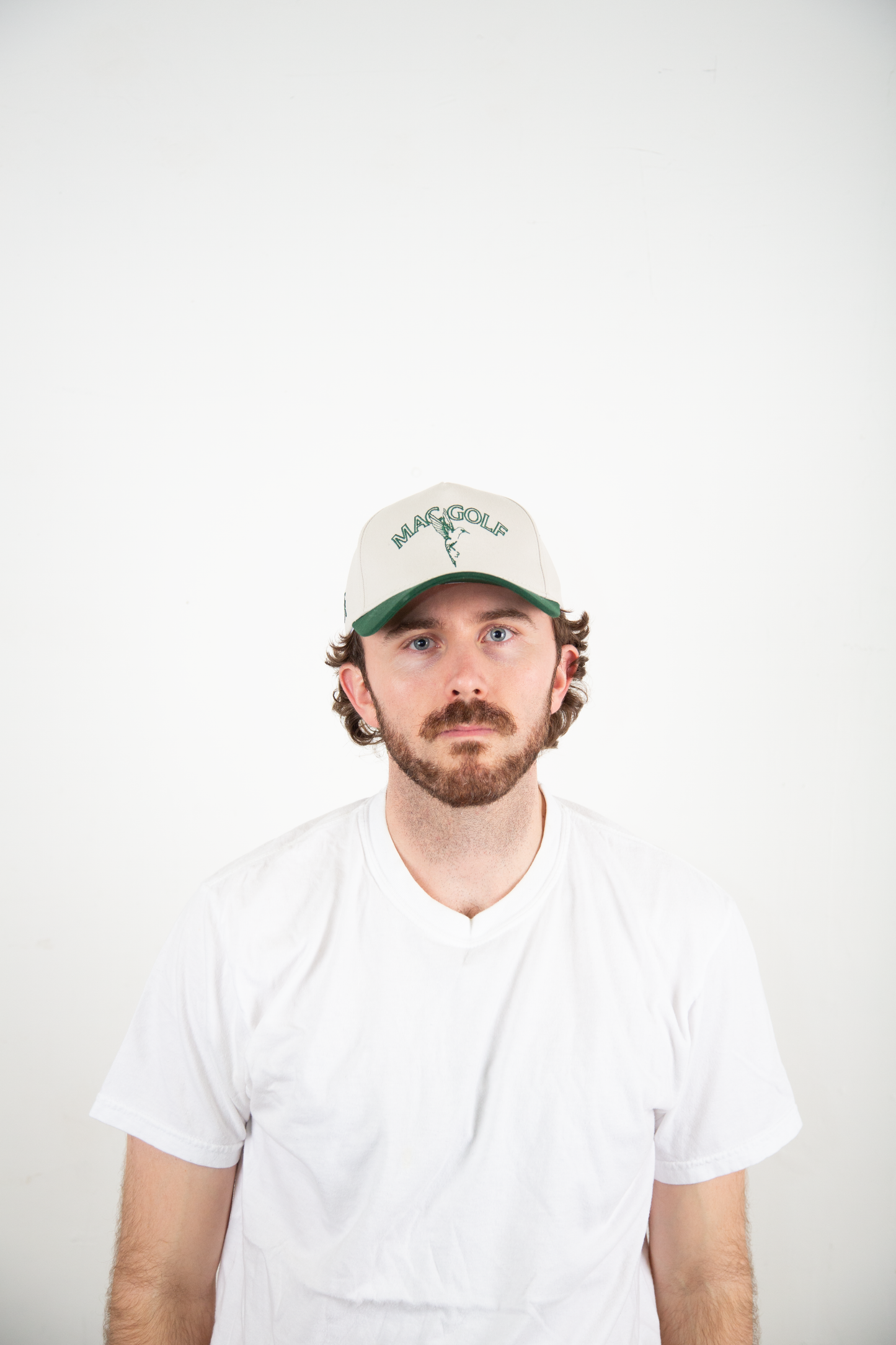 Green & Cream Birdie Snapback